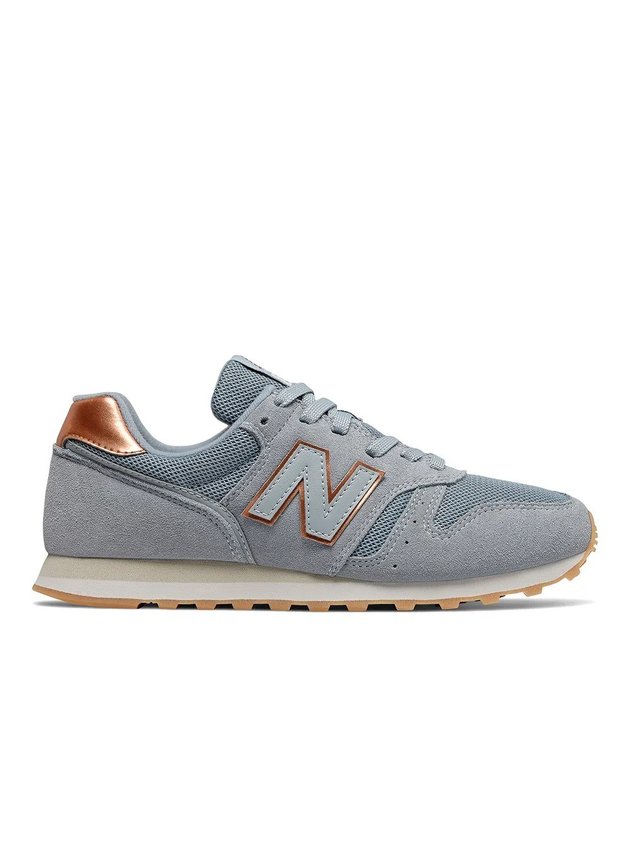 tenis new balance 373 casual feminino azul claro hyped 91