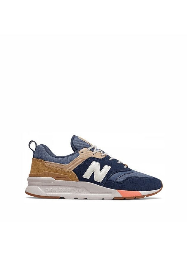 tenis new balance 997h casual masculino azul amarelo hyped 91