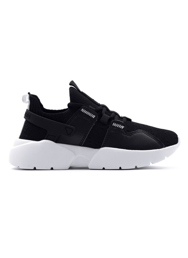 tenis challenger feminino preto e branco hyped 91 3