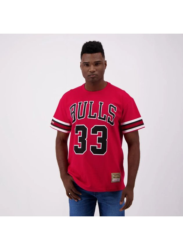 camiseta mitchell e ness nba pippen 33 hyped 91