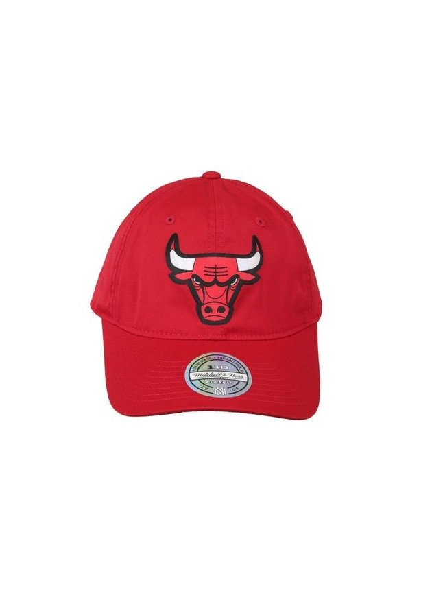 bone chicago bulls mitchell ness aba curva vermelho hyped 91
