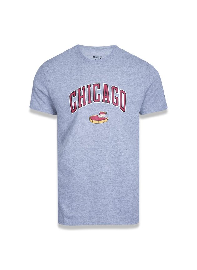 camiseta nba chicago bulls new era core food state hyped 91