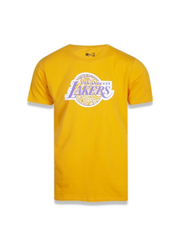 camiseta nba new era los angeles lakers extra fresh fresh animals hyped 91