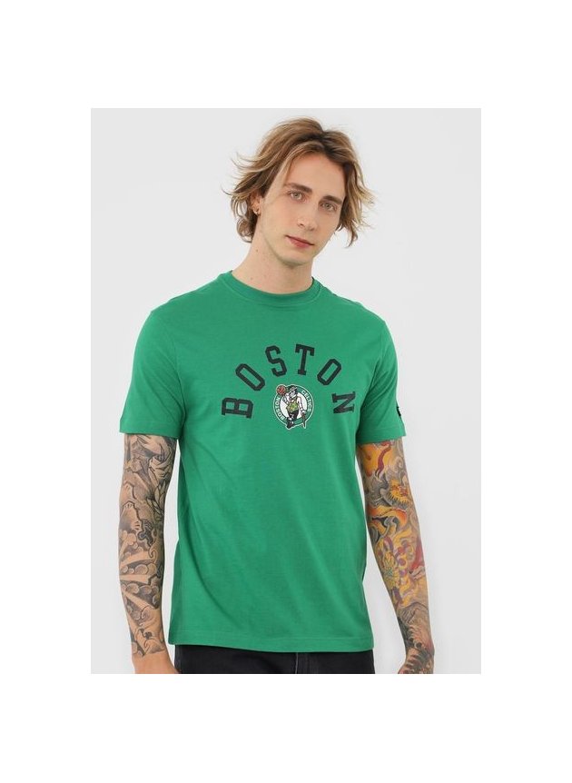 camiseta new era nba boston celtics extra fresh opposite boscel verde hyped 91