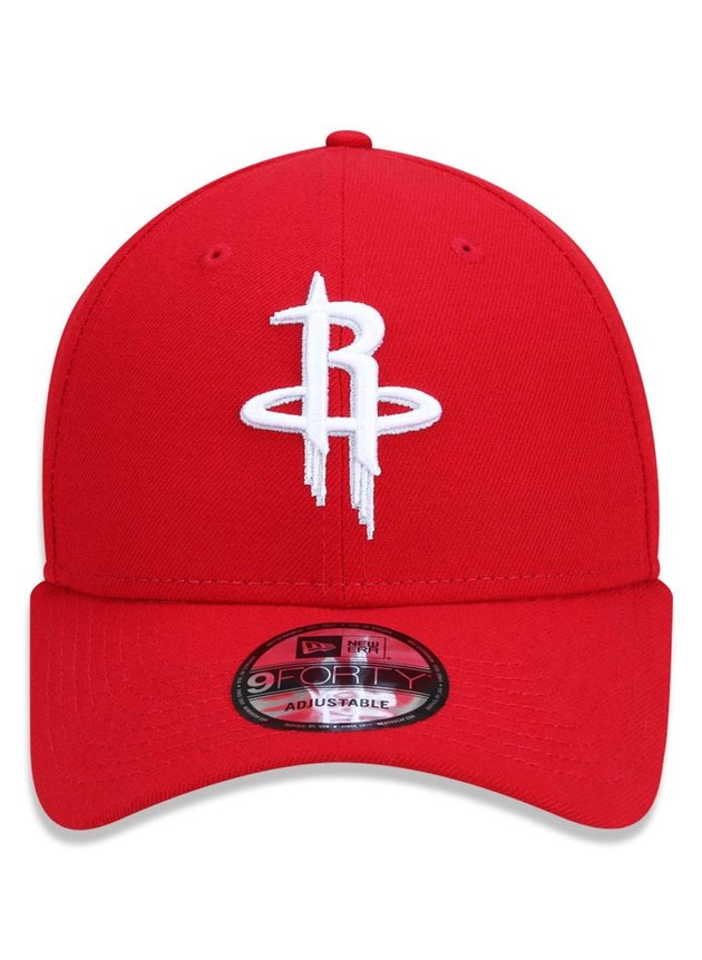 bone new era 9forty nba houston rockets vermelha hyped 91 2