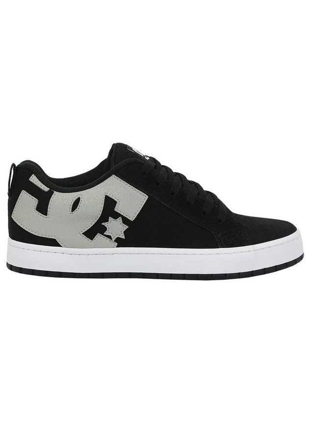 tnis dc shoes court graffik tx preto e branco  hyped 91