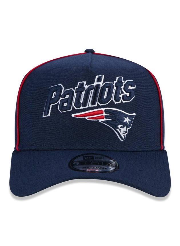 bone new era 9forty a frame nfl new england patriots core stamp hyped 91 2