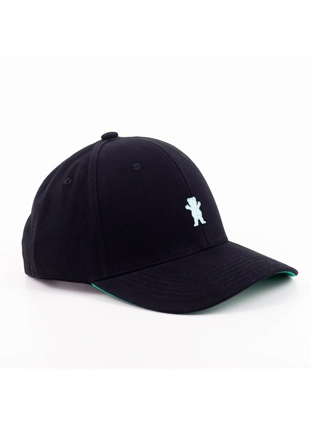 bone rizzly og bear baseball cap 6 panel preto verde g17br071 hyped 91