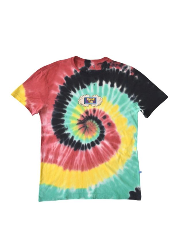 camiseta thank you buds tie dye hyped 91