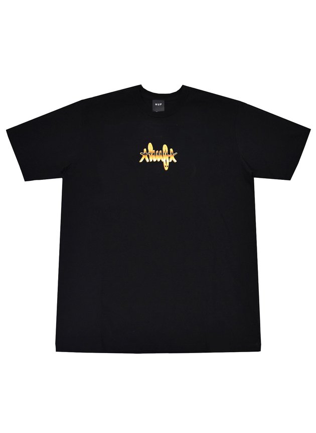 Camiseta HUF Landmark Masculina Preta   Hyped 91