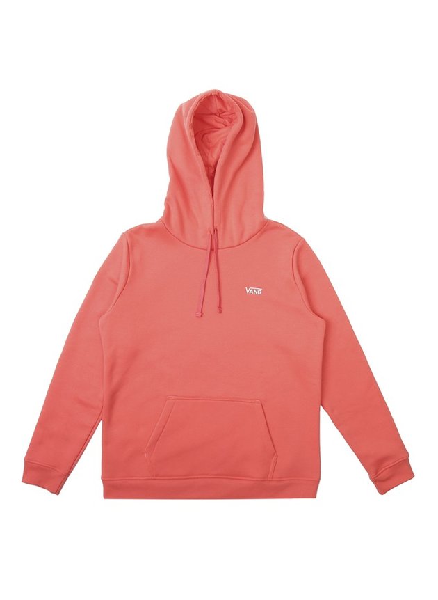 moletom vans feminino flying hoodie hot coral hyped 91