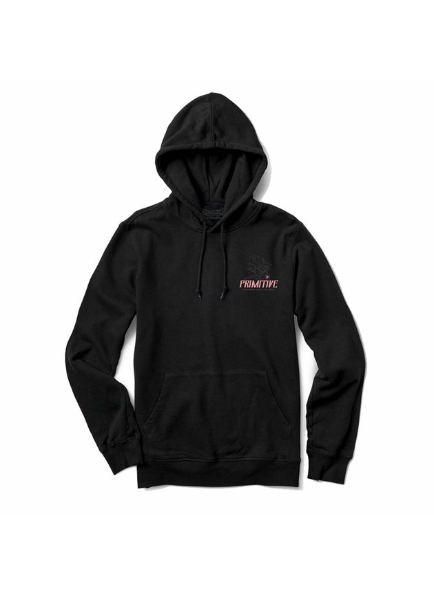 moletom primitive x dragon ball goku black hyped 91