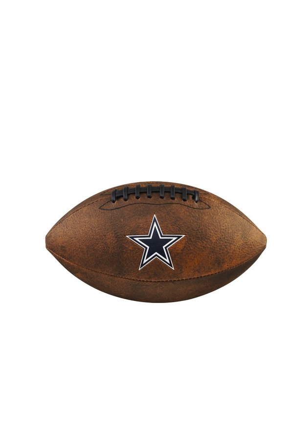 bola de futebol americano dallas cowboy wilson marrom hyped 91