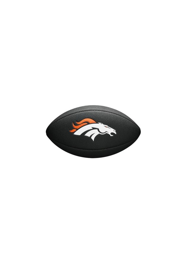 bola de futebol americano denver broncos nfl preto hyped 91