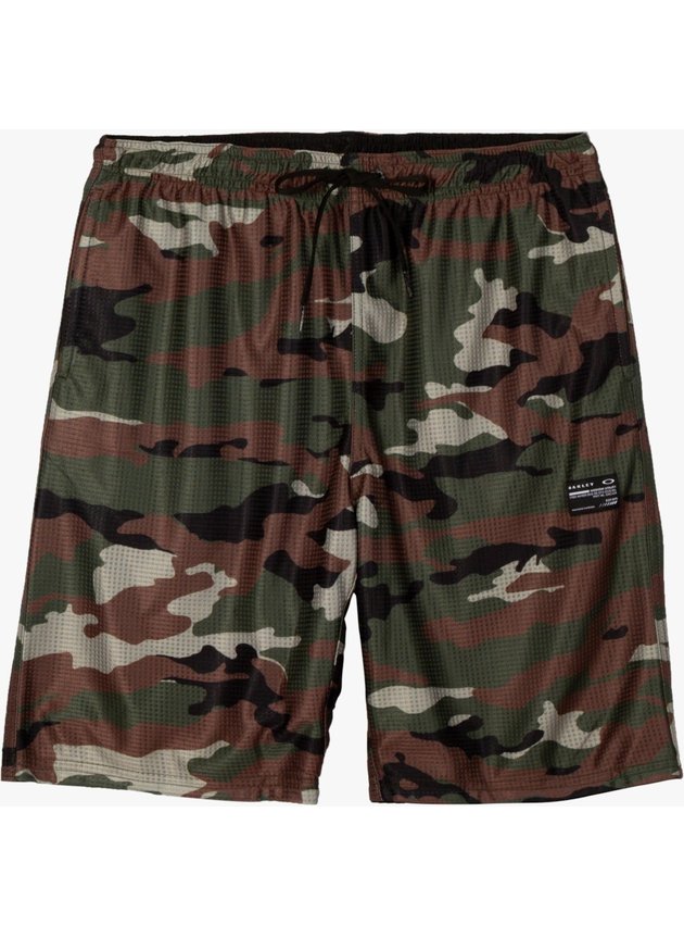 bermuda oakley camo reversible dupla face preto camo hyped 91