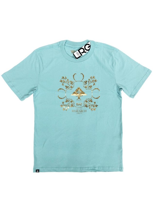 camiseta lrg royalty masculina azul claro hyped 91