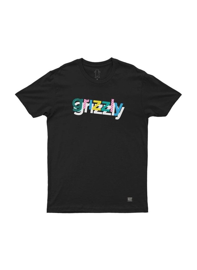 camiseta grizzly to the max the preto hyped 91