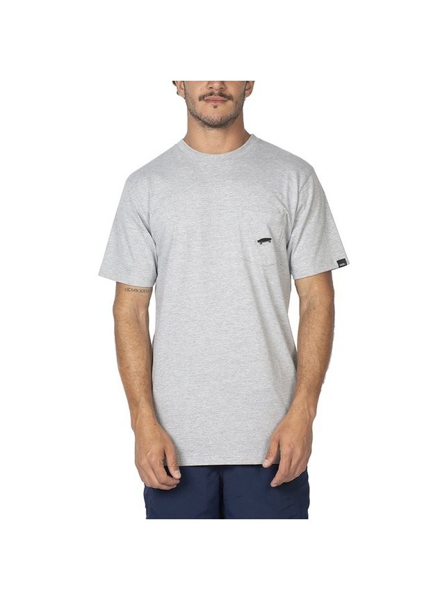 camiseta vans everyday pocket tee masculina mescla hyped 91