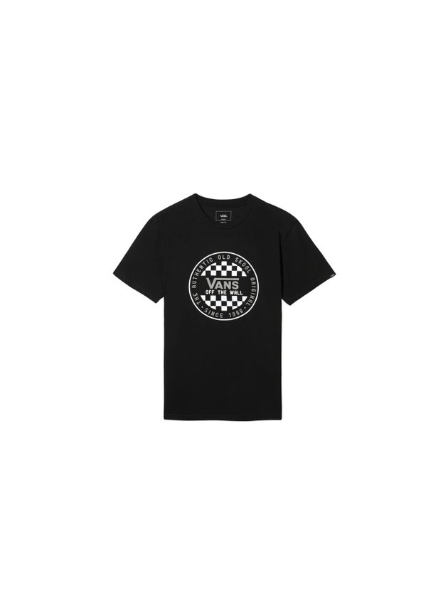 camiseta vans og checker ss masculina preto branco hyped 91
