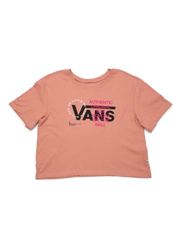 cropped feminino vans ya mos rose down hyped 91