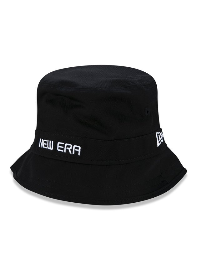 bucket new era script core masculino preto hyped 91