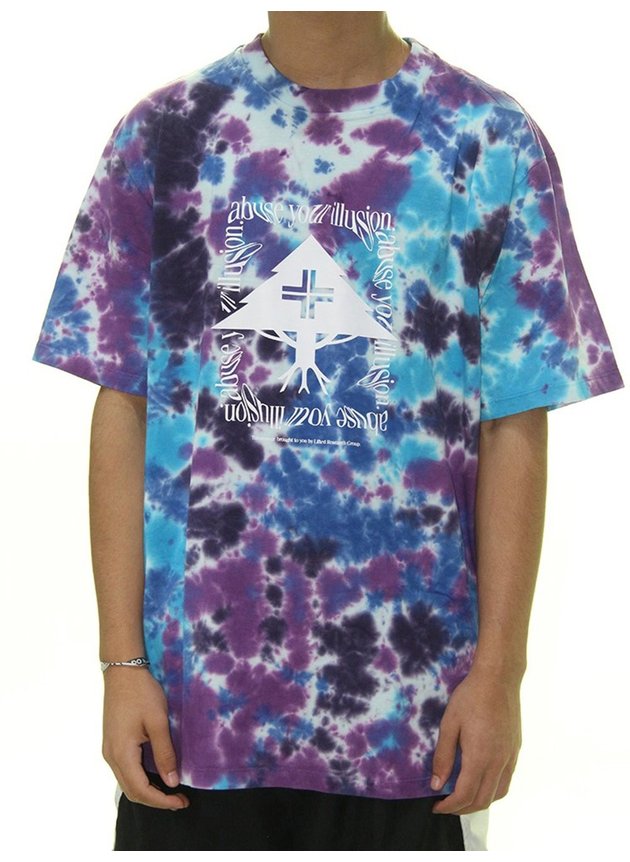 camiseta lrg abuse tie dye roxo masculina hyped 91