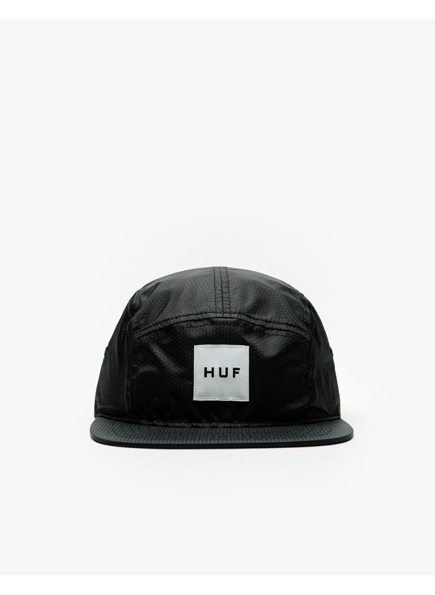bone huf 5 panel hexagon volley preto hyped 91 3