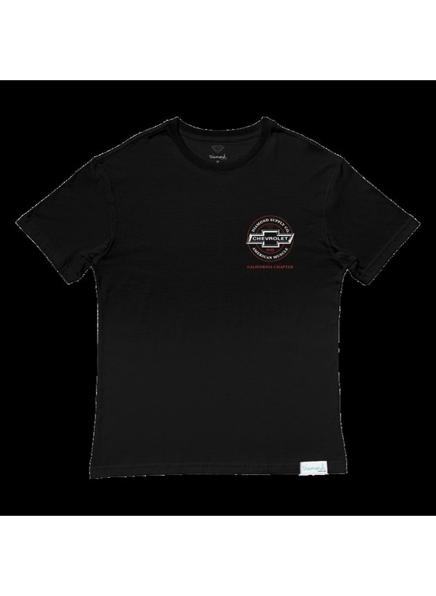 camiseta diamond x chevrolet american muscle tee preto hyped 91
