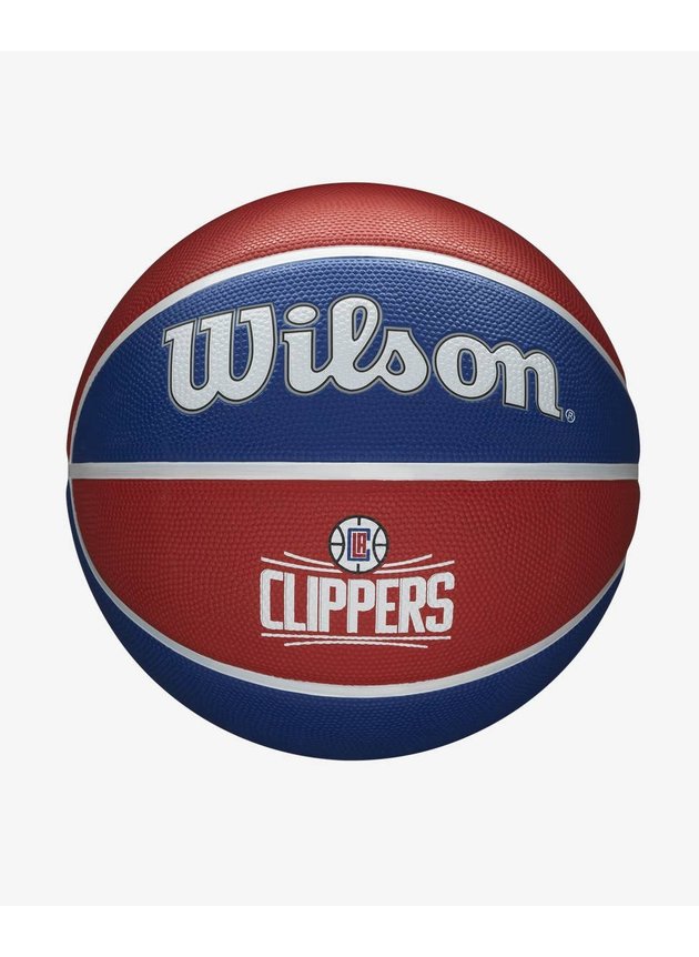 bola de basquete nba wilson los angeles clippers team tribute azul e vermelho hyped 91