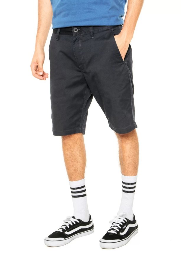 bermuda sarja volcom walk frickin modern azul marinho 4