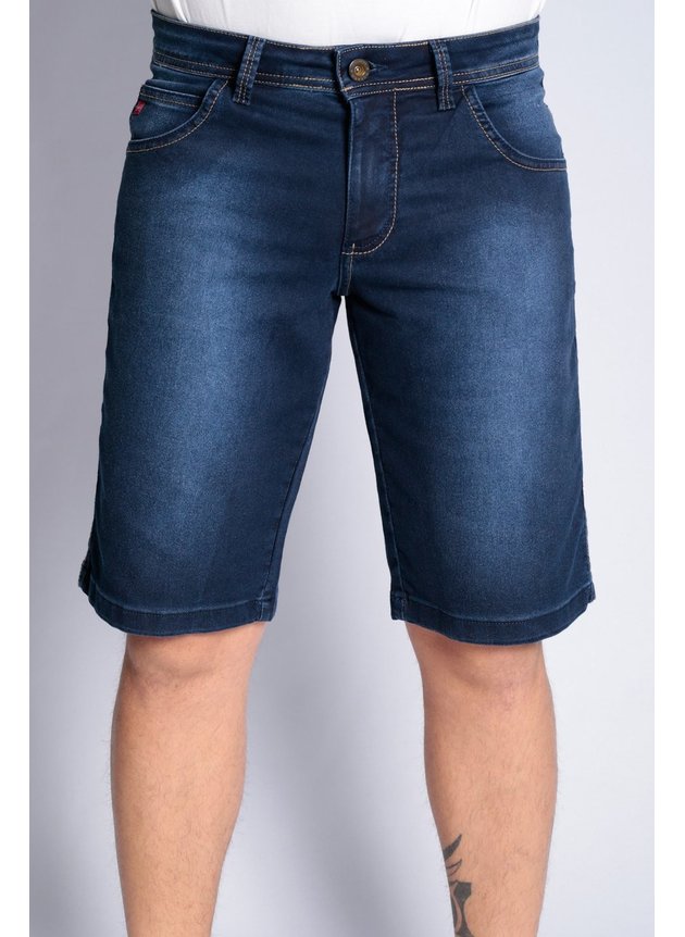 bermuda jeans oceano basic on azul