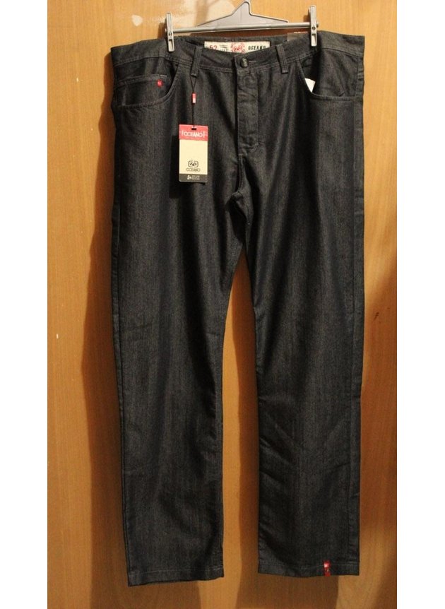 calca jeans oceano somalia plus size azul marinho 52