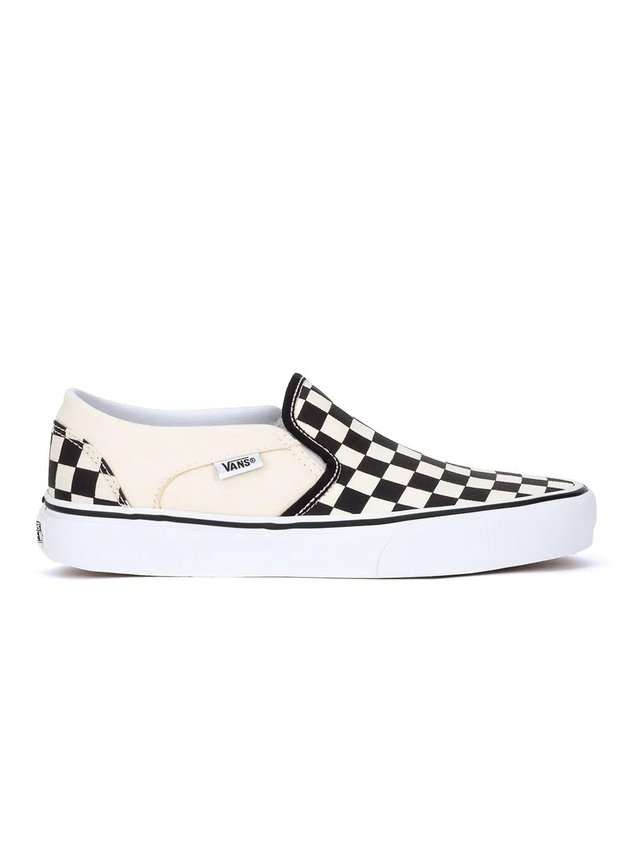 Tnis Vans Slip On WM Asher Black White Checkboard Quadriculado Xadrez   hyped 91