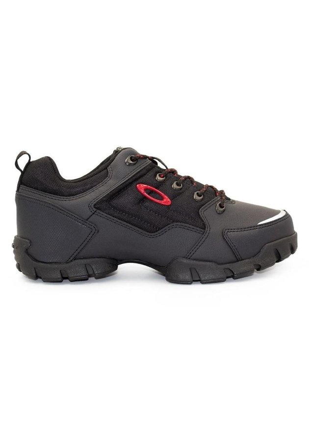 tenis oakley halftrack low 2 unissex preto vermelho hyped 91