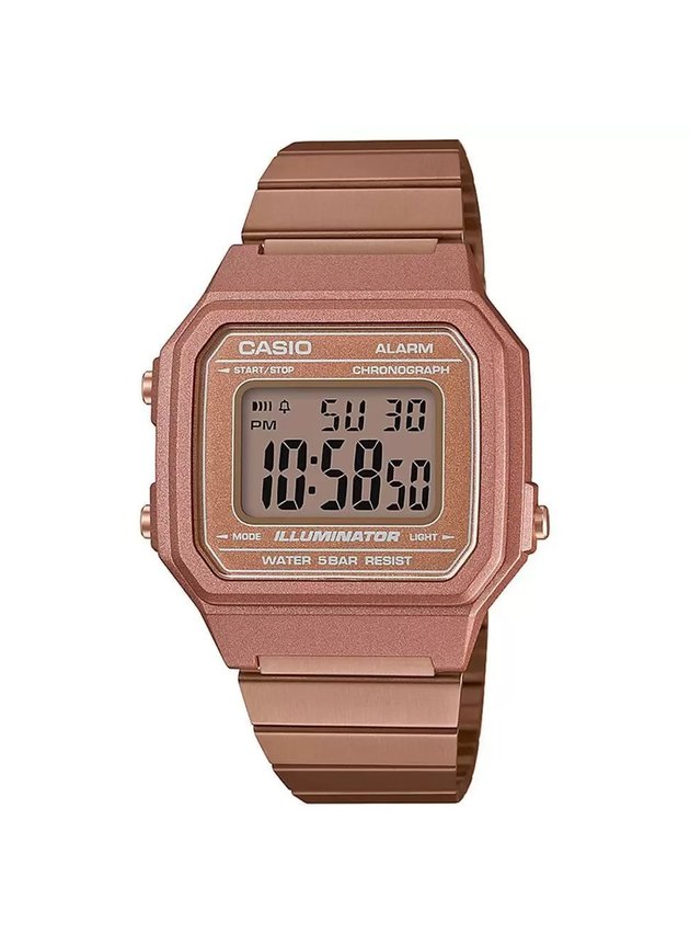 Relgio Casio Vintage B650WC 5ADF Unissex   Rose   hyped 91