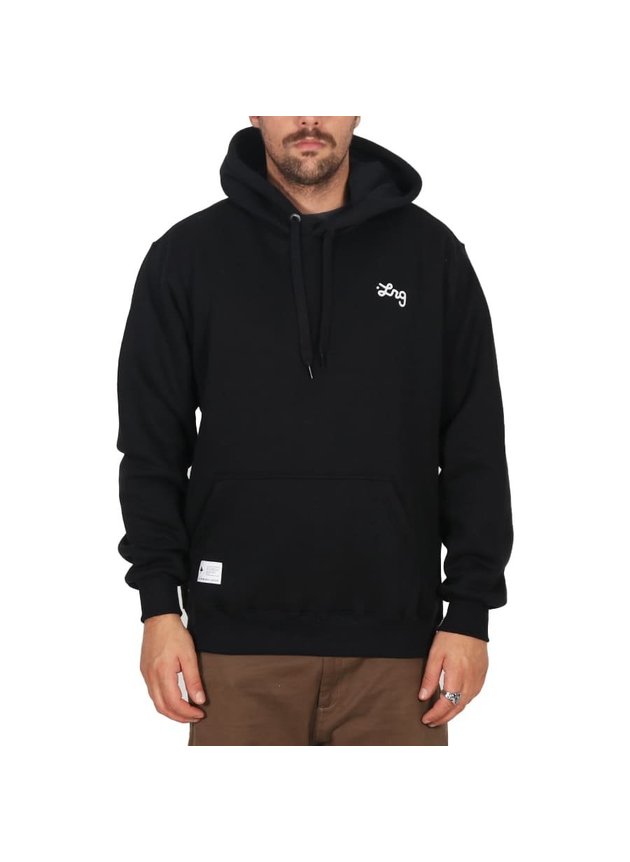 moletom plus size lrg lifted canguru com capuz masculino preto branco hyped 91