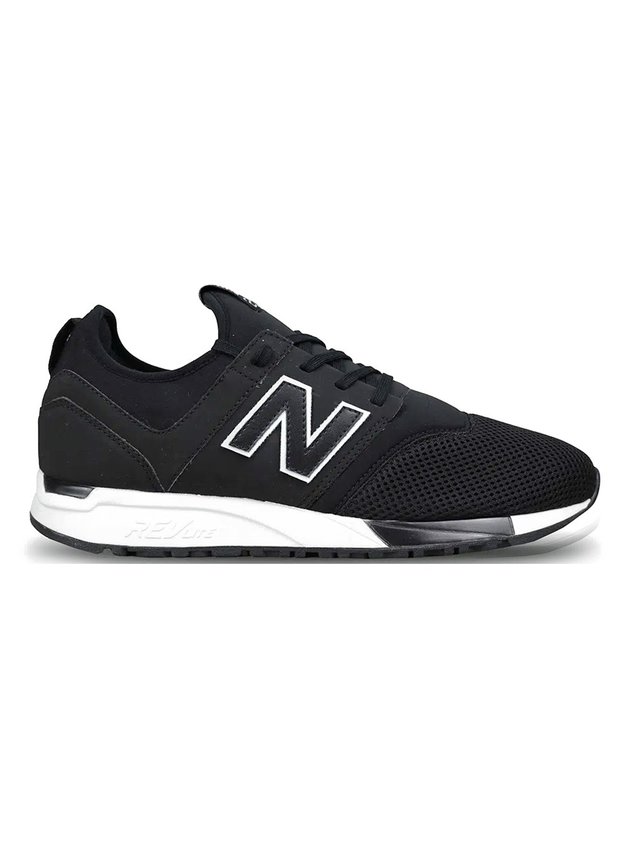 new balance tenis new balance 247pa preto branco hyped 91