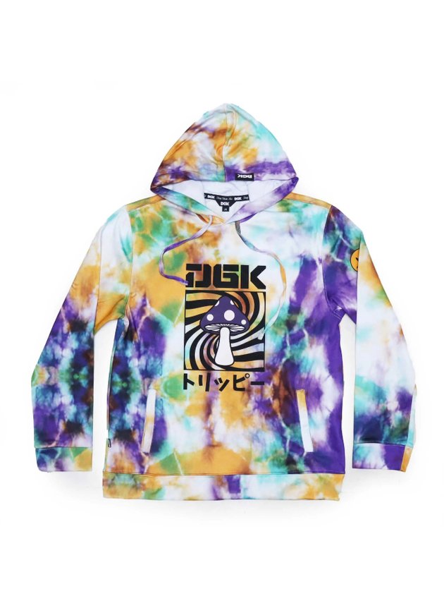Moletom DGK Tie Dye Psychedelic Hooded Fleece   Tye Dye   hyped 91  2