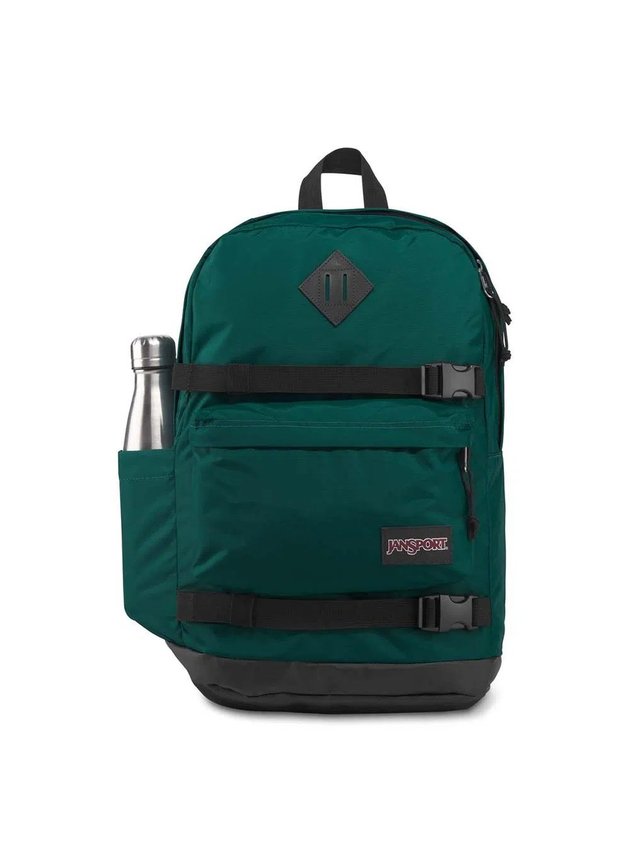 mochila jansport west break 28 l verde mystic pine hyped 91 3