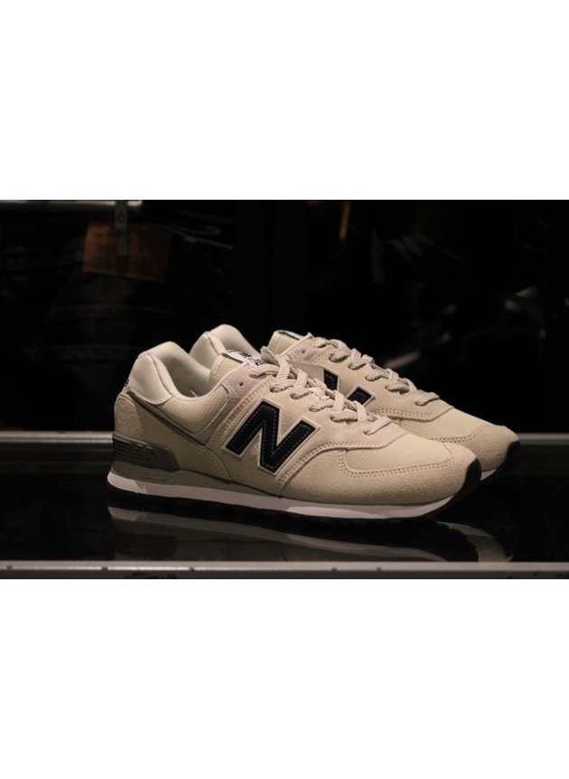 tenis new balance 574 casual unissex cinza hyped 91 4