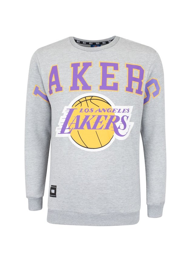 Moletom De Basquete Careca NBA Los Angeles Lakers Masculino   hyped 91