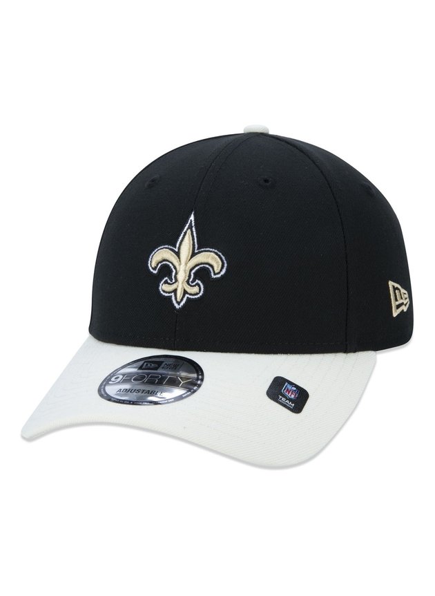 bone new era nfl new orleans saints 9forty snapback aba curva futebol americano hyped 91