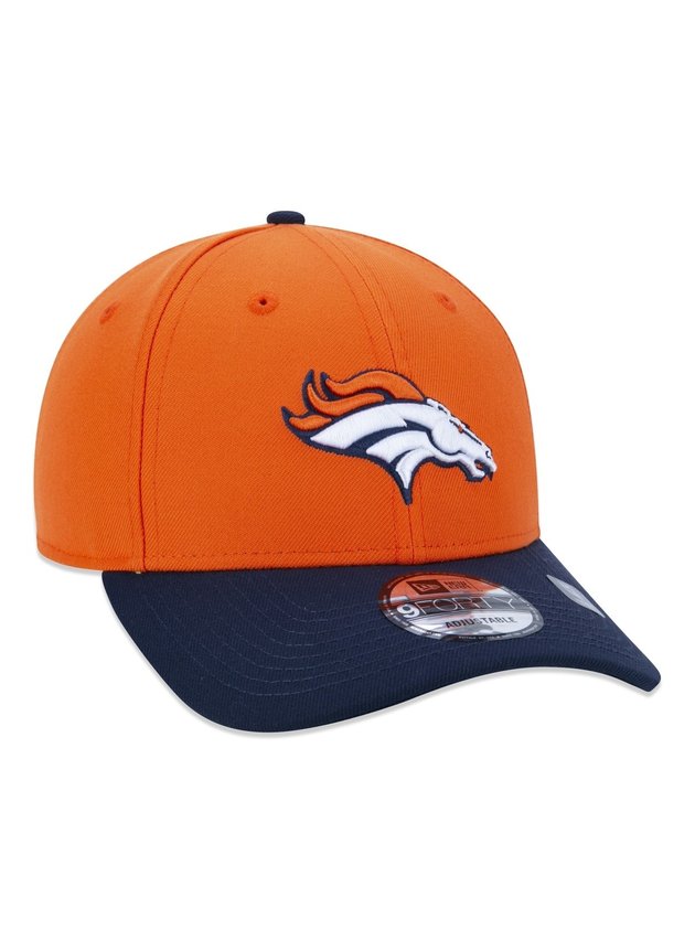 bone new era nfl denver broncos 9forty snapback aba curva laranja hyped 91 3
