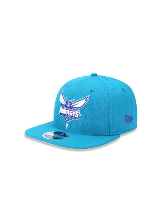bone new era charlotte hornets nba 9fifty original fit aba reta snapback de basquete verde agua hyped 91