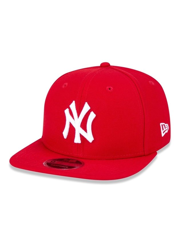 bone new era mlb new york yankees 9fifty original fit aba reta snapback vermelho hyped 91