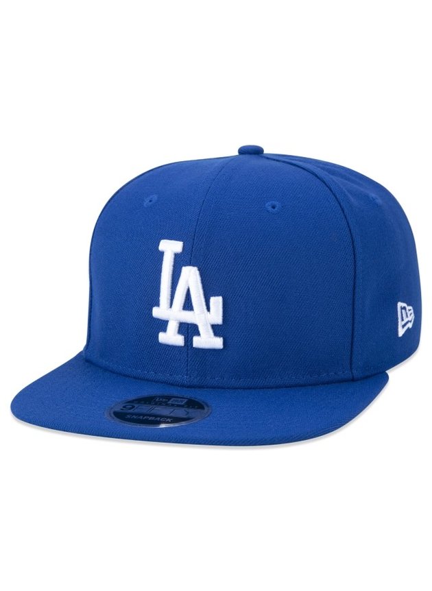 bone new era mlb los angeles dodgers 9fifty original fit aba reta snapback azul hyped 91
