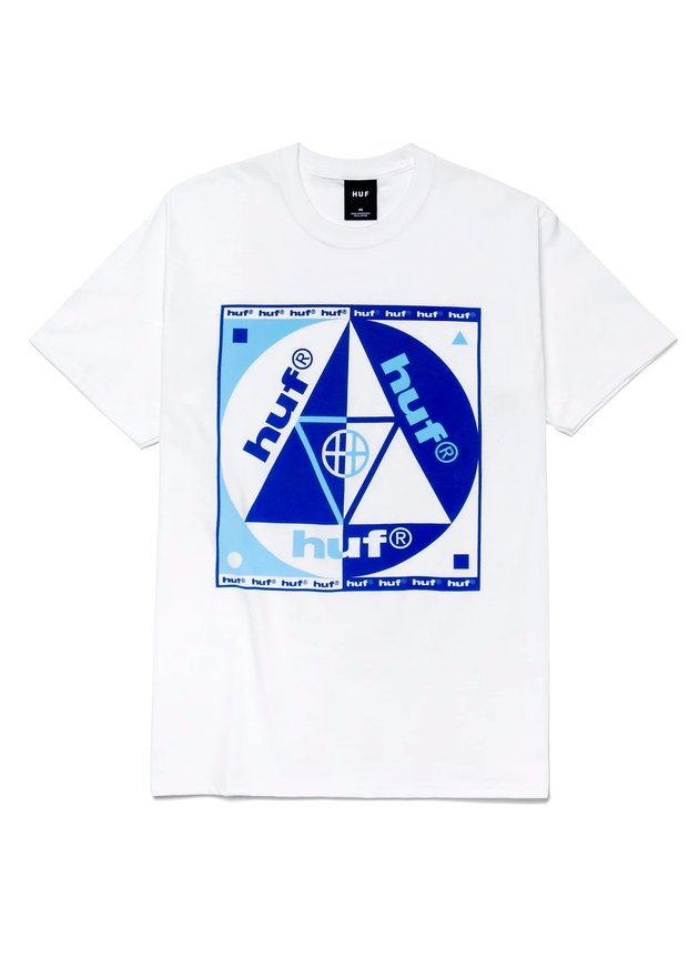 camiseta huf blue code masculina branca e azul hyped 91 4