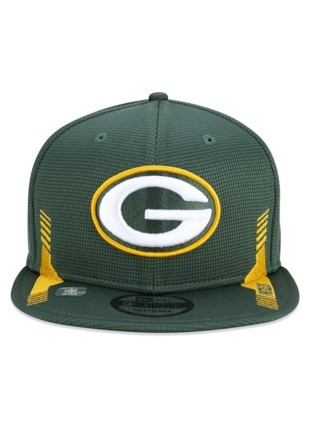 bone new era nfl green bay packers sideline cold weather aba reta verde escuro hyped 91 2