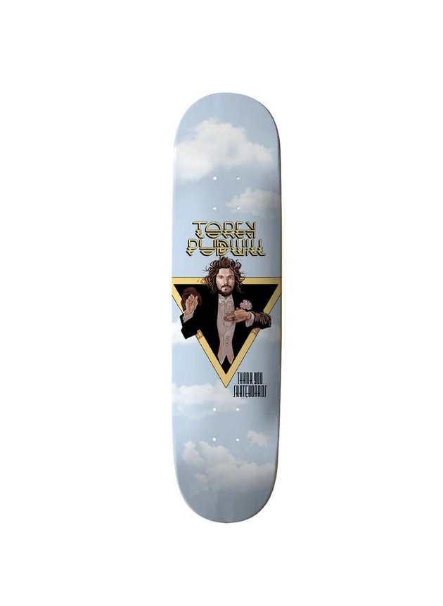 Shape De Skate Thank You Torey Pudwill Nightmare Hard Maple   Azul Claro   8 91jpg
