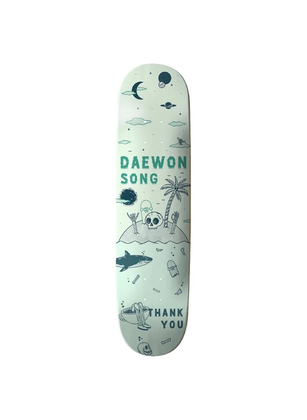 Shape De Skate Thank You Cast Away Daewon Song Hard Maple   Verde Claro   hyped 91